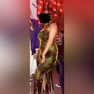 Medusa Halloween costume (serpentine goddess)